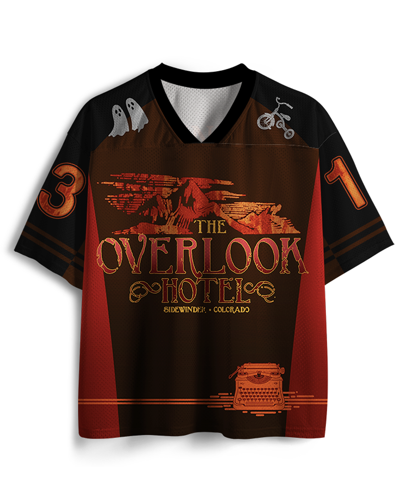 TheRetroTee The Overlook Hotel 1980s Mesh Jersey