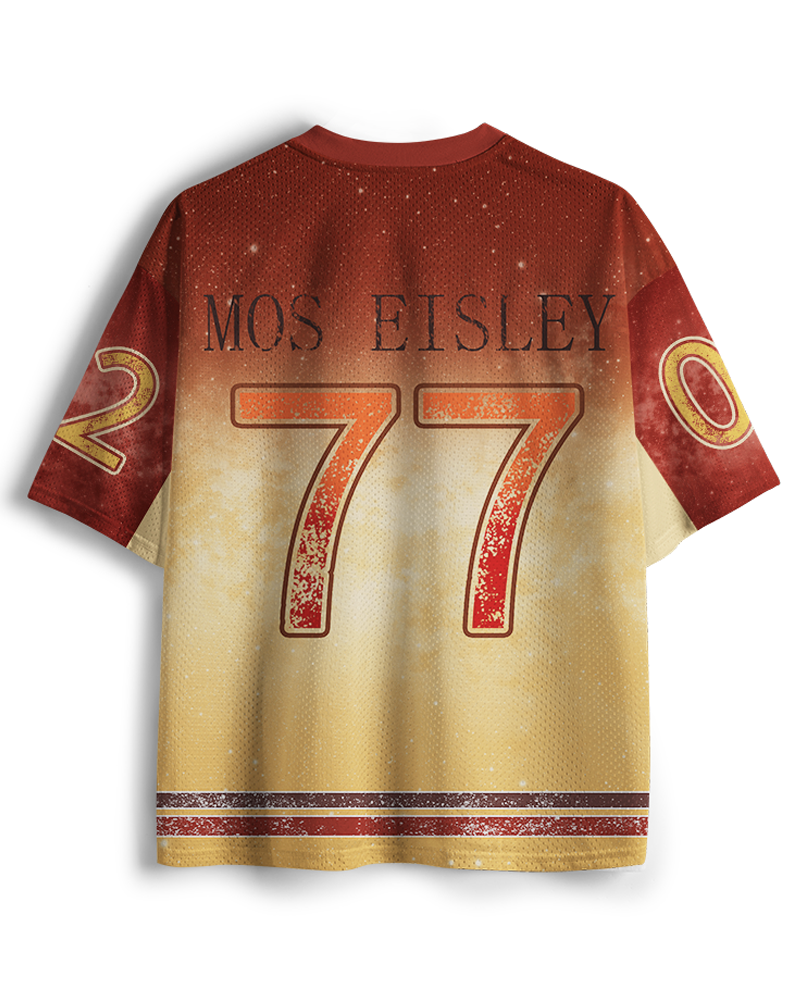 TheRetroTee Galaxy 1980s Mesh Jersey