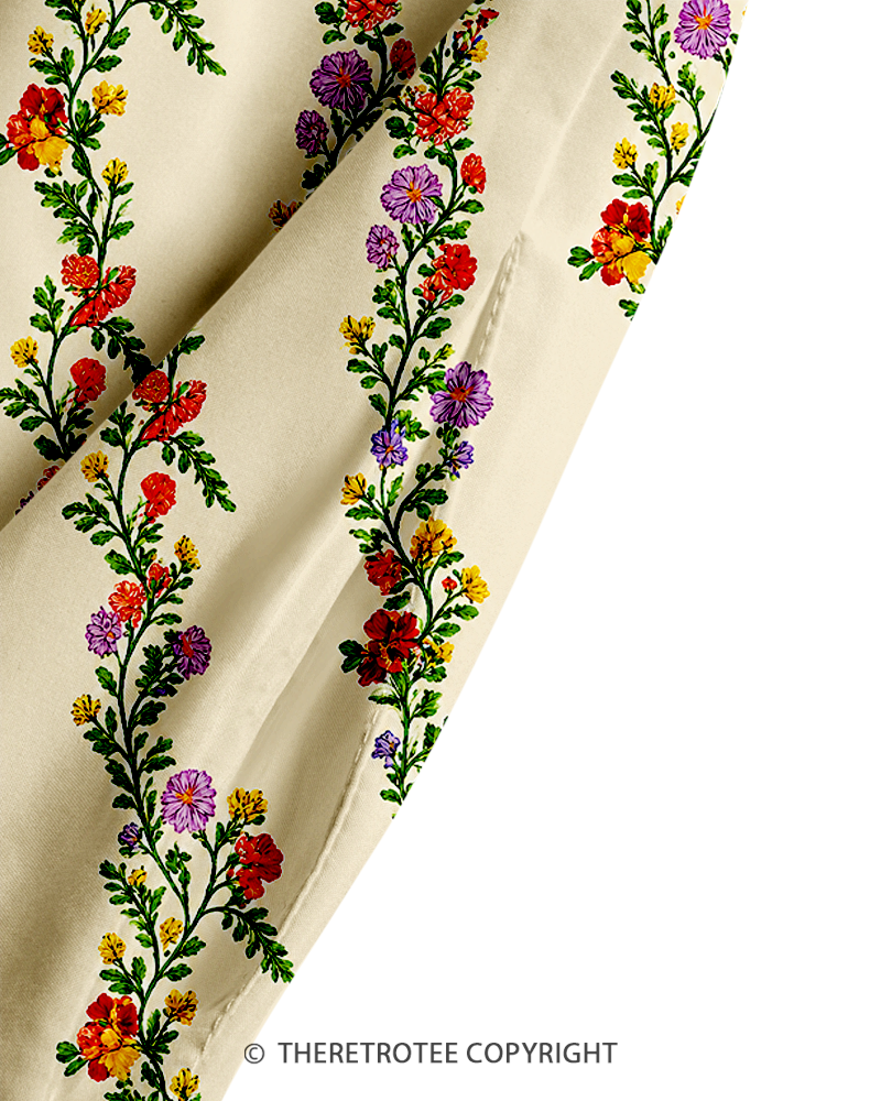 TheRetroTee ——  Vintage Straps Maxi Dress