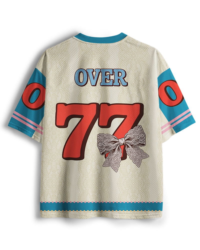 TheRetroTee Attitude Girl Fuck It 1960s Mesh Jersey