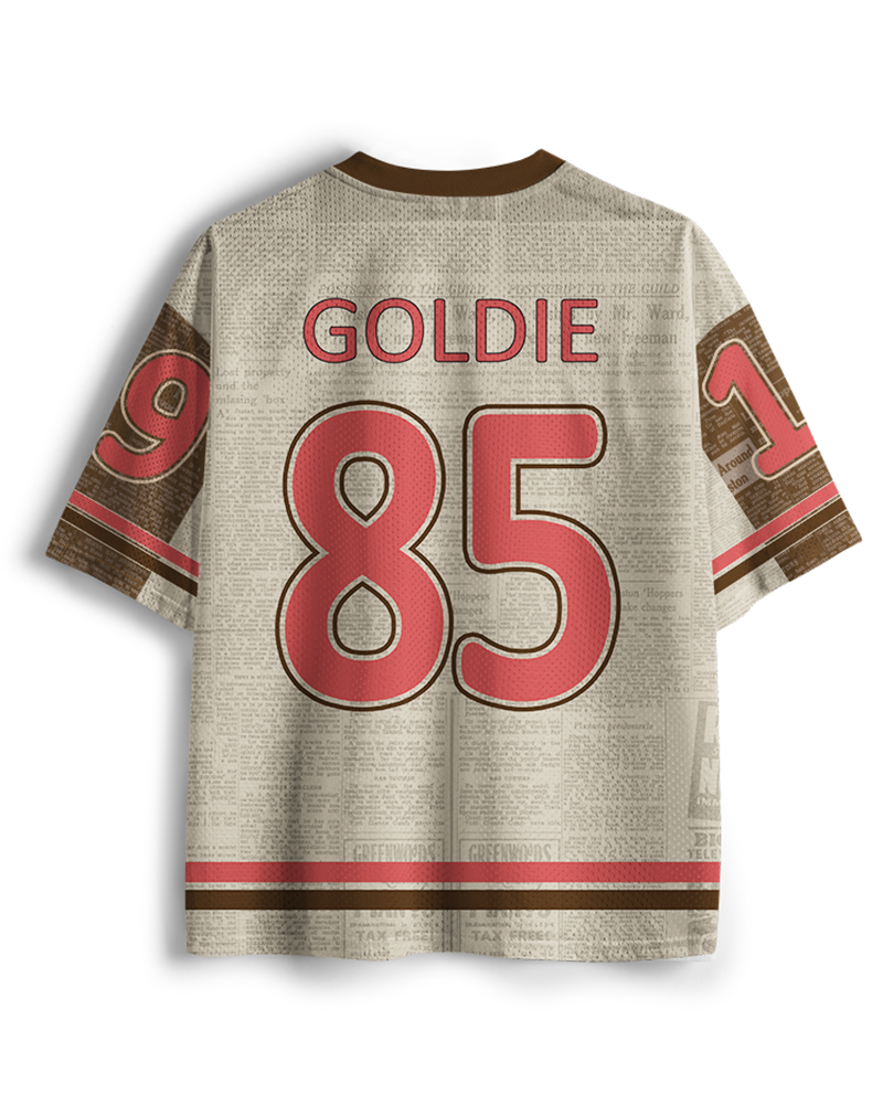 TheRetroTee Re-Elect Mayor Goldie Wilson 1980s Mesh Jersey