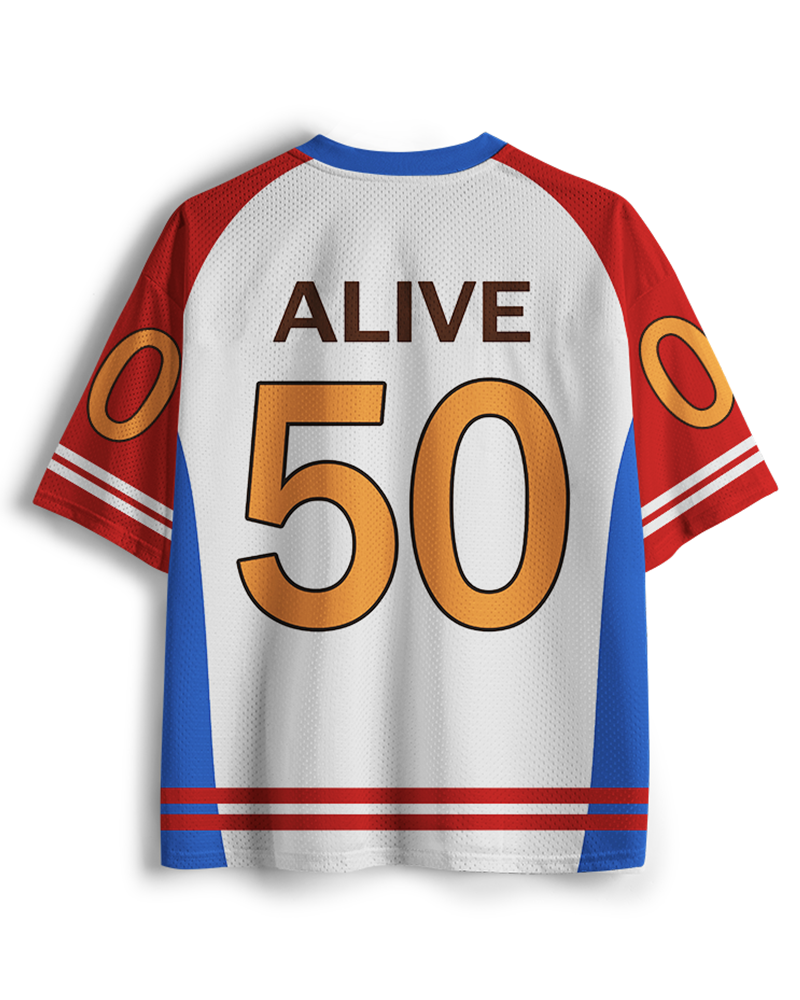 TheRetroTee What A Fucked Up Time To Be Alive 1970s Mesh Jersey