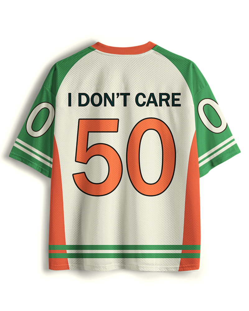 TheRetroTee Oh,Look! Nobody Gives A 1950s Mesh Jersey