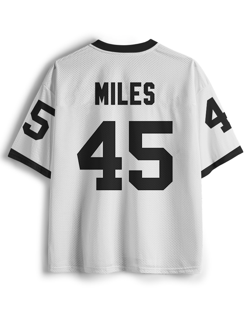 TheRetroTee Small Town #45 Football Mesh Jersey