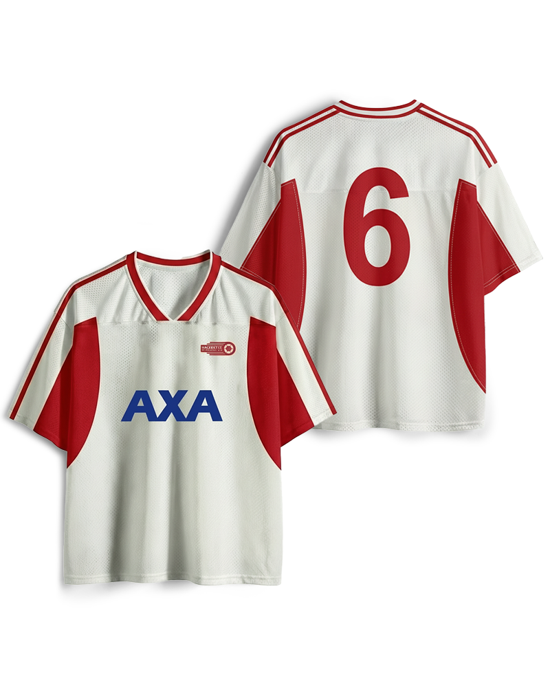 TheRetroTee Vintage #6 Soccer Mesh Jersey