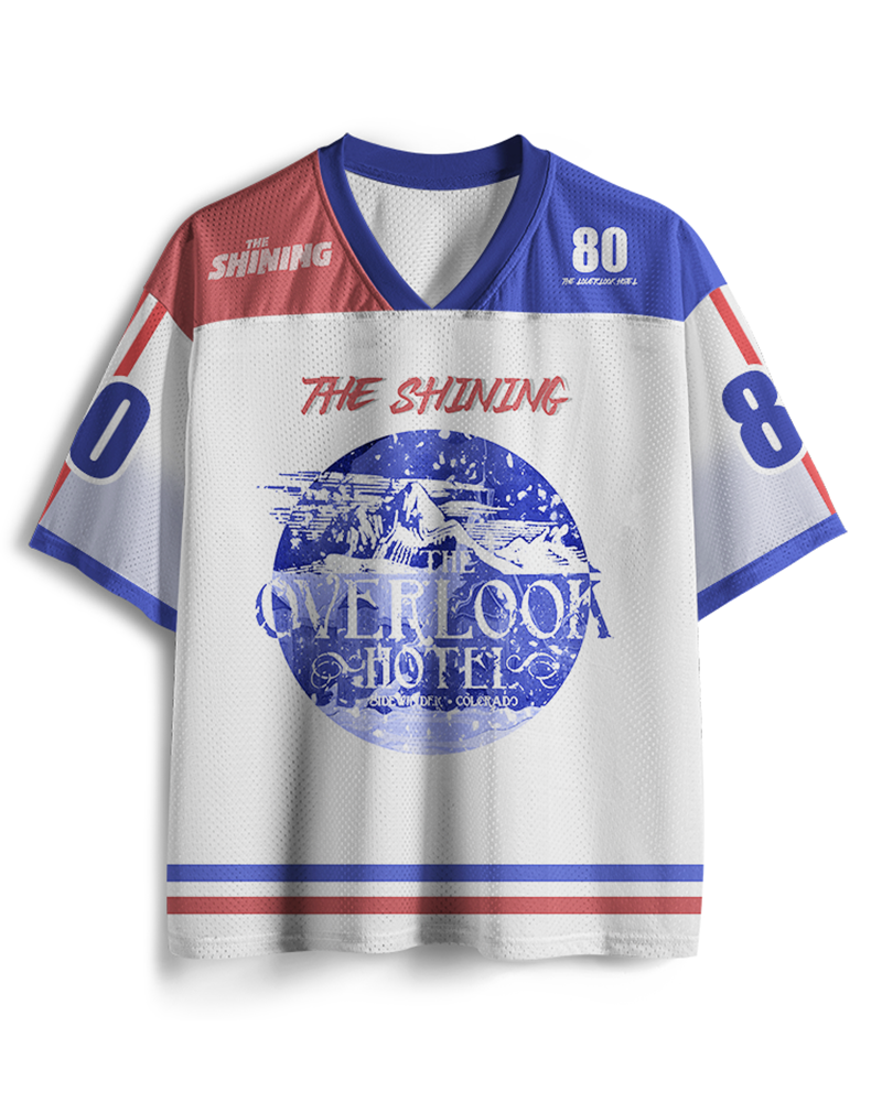 TheRetroTee The Overlook Hotel 1980s Mesh Jersey