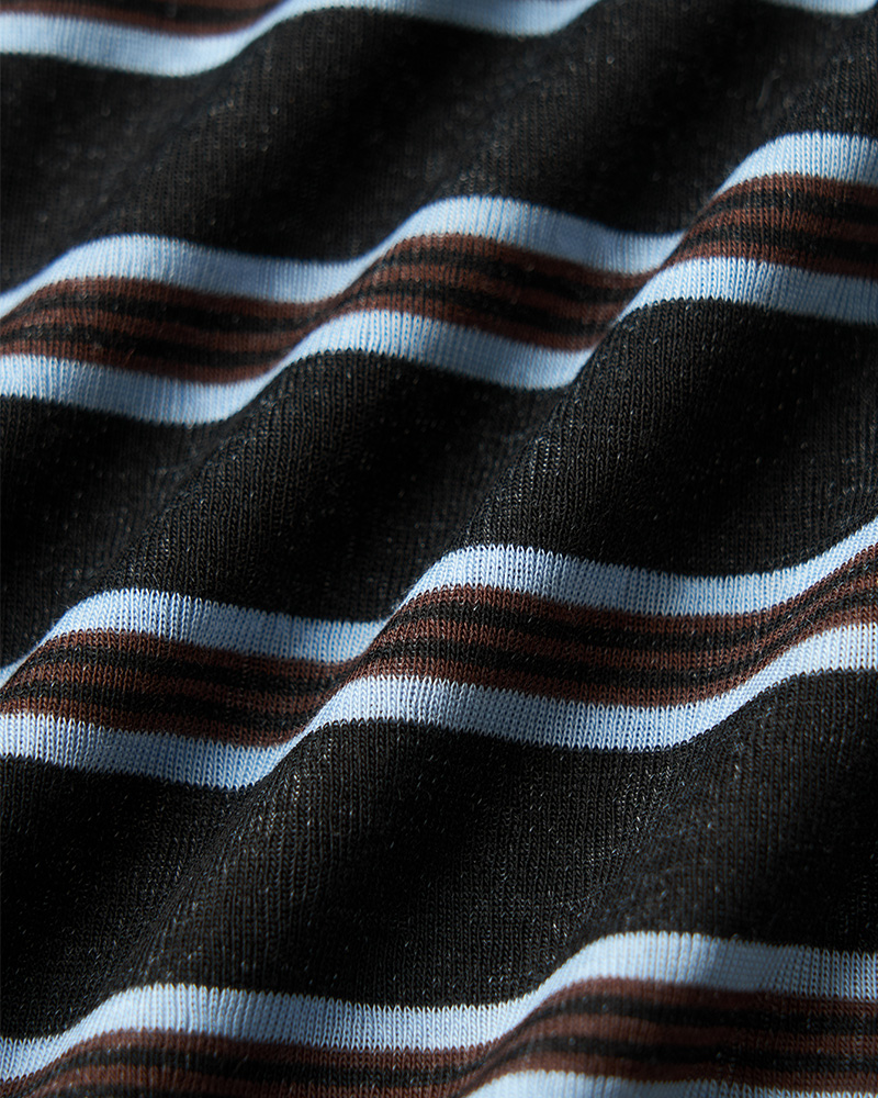 TheRetroTee Retro Heritage Striped Long Sleeve T-Shirt