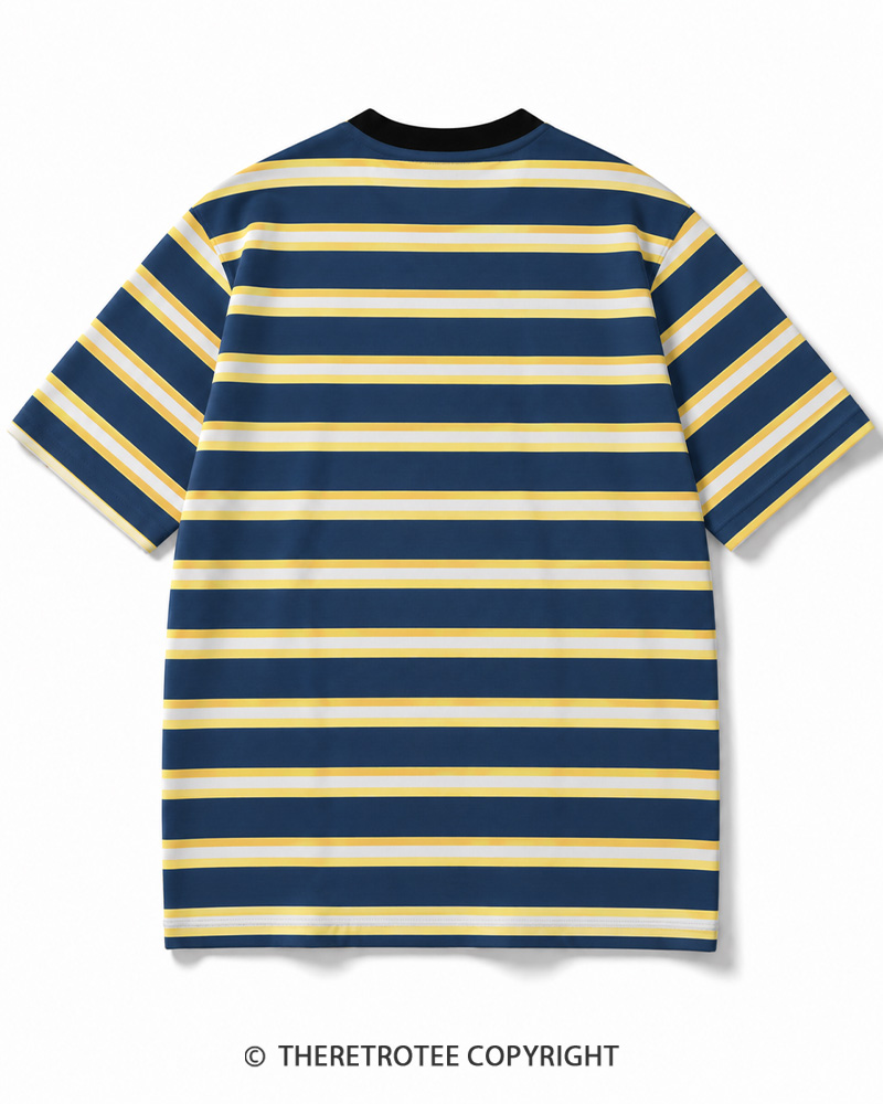 TheRetroTee WTF Happened To Music 1980s Striped Ringer T-Shirt