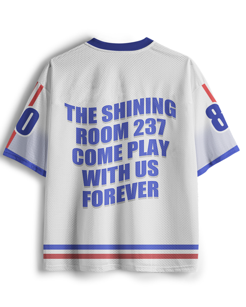 TheRetroTee The Overlook Hotel 1980s Mesh Jersey