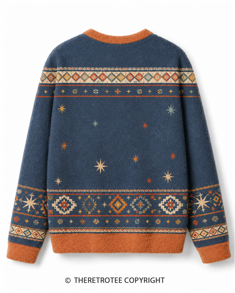 TheRetroTee 1977 Retro Dog Fight Sweater