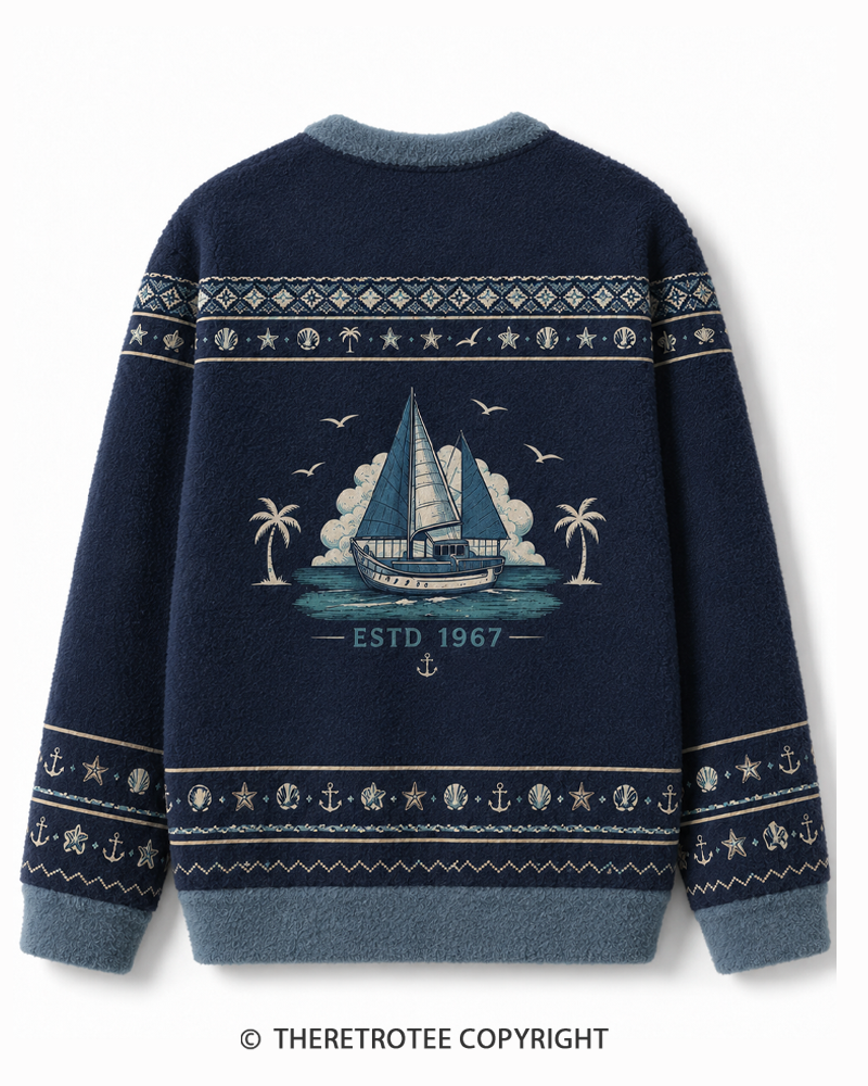 TheRetroTee Boat Rentals 1990s Sweater