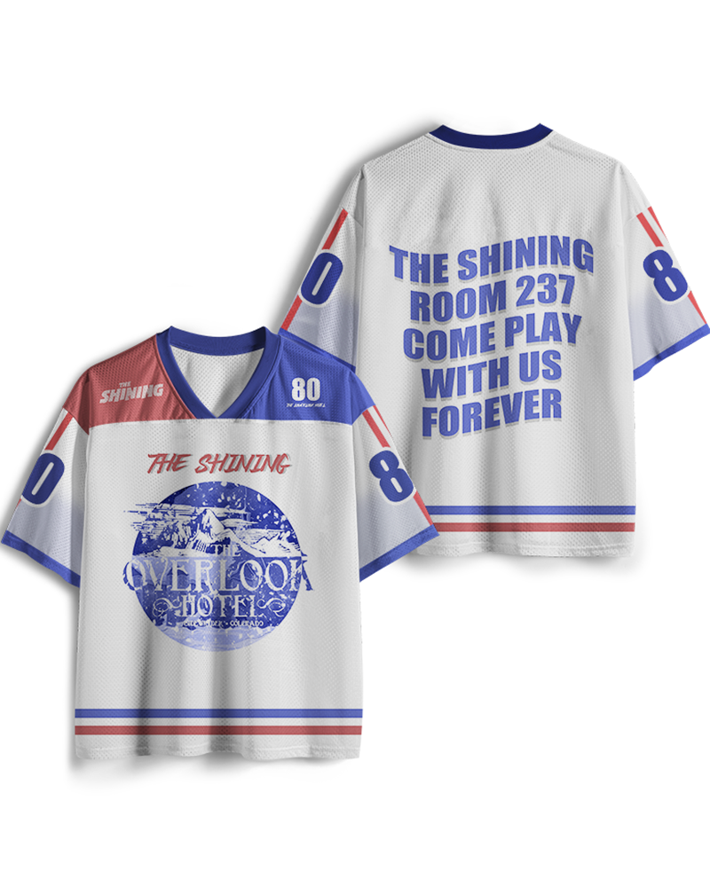 TheRetroTee The Overlook Hotel 1980s Mesh Jersey