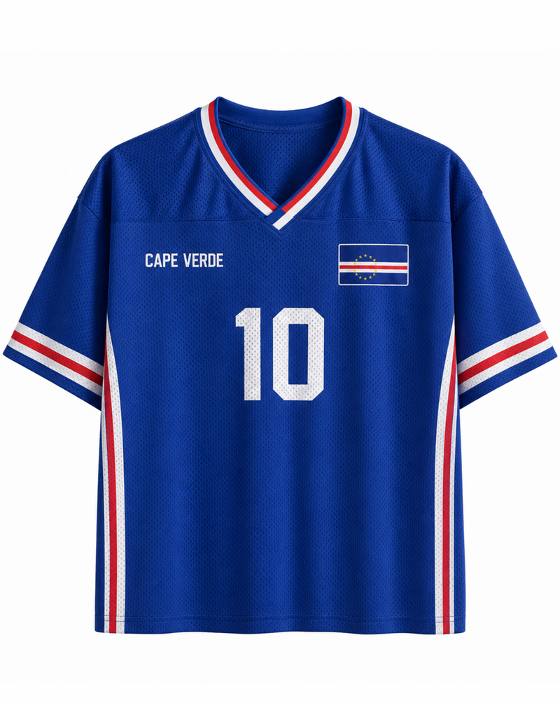 TheRetroTee Cape Verde Mesh Jersey