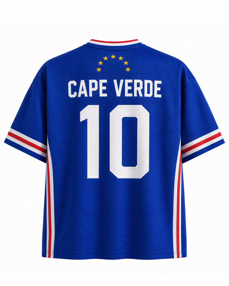 TheRetroTee Cape Verde Mesh Jersey