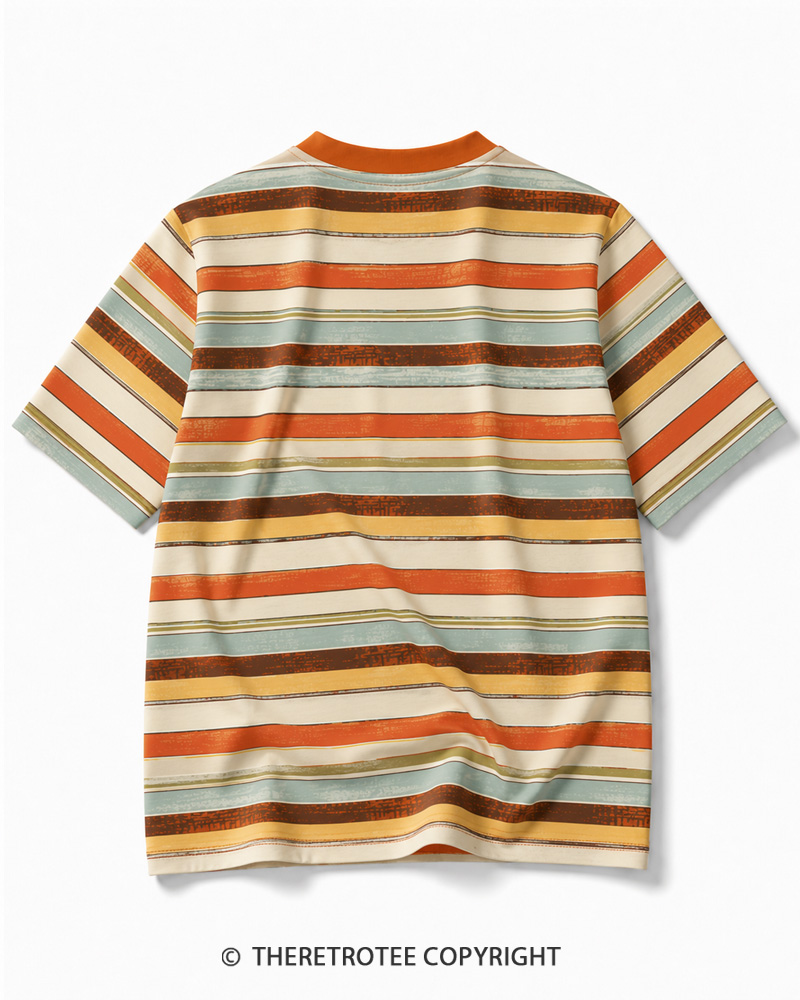 TheRetroTee WTF Happened To Music 1980s Striped Ringer T-Shirt