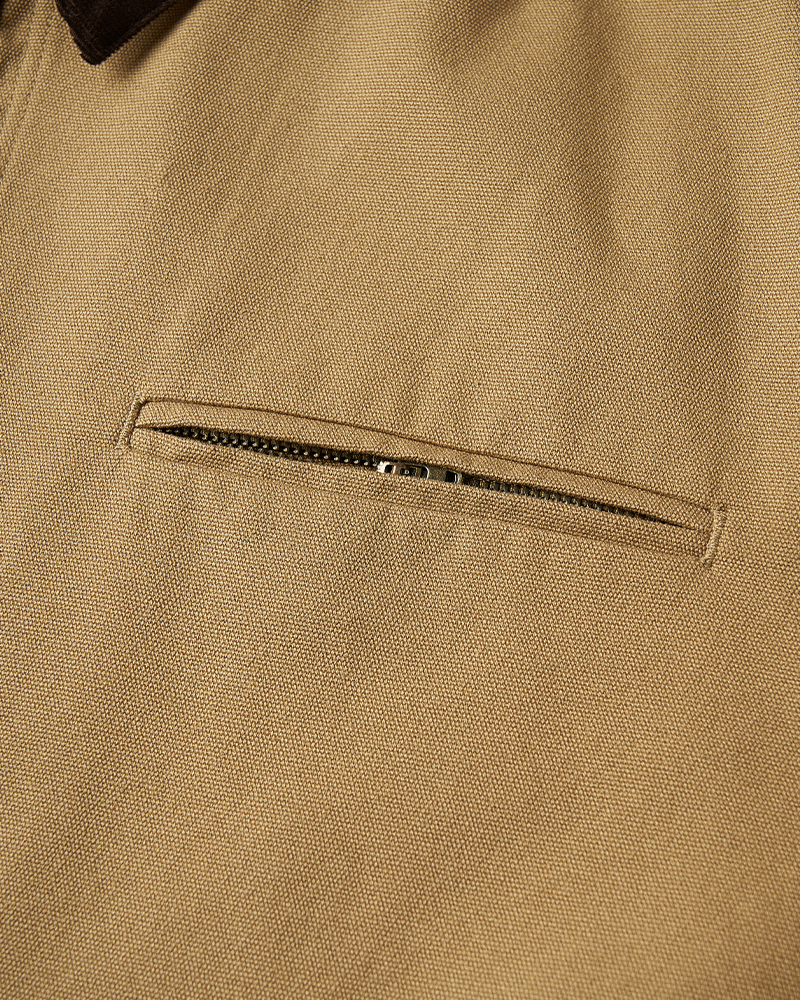 TheRetroTee 1980s Vintage Canvas Work Jacket