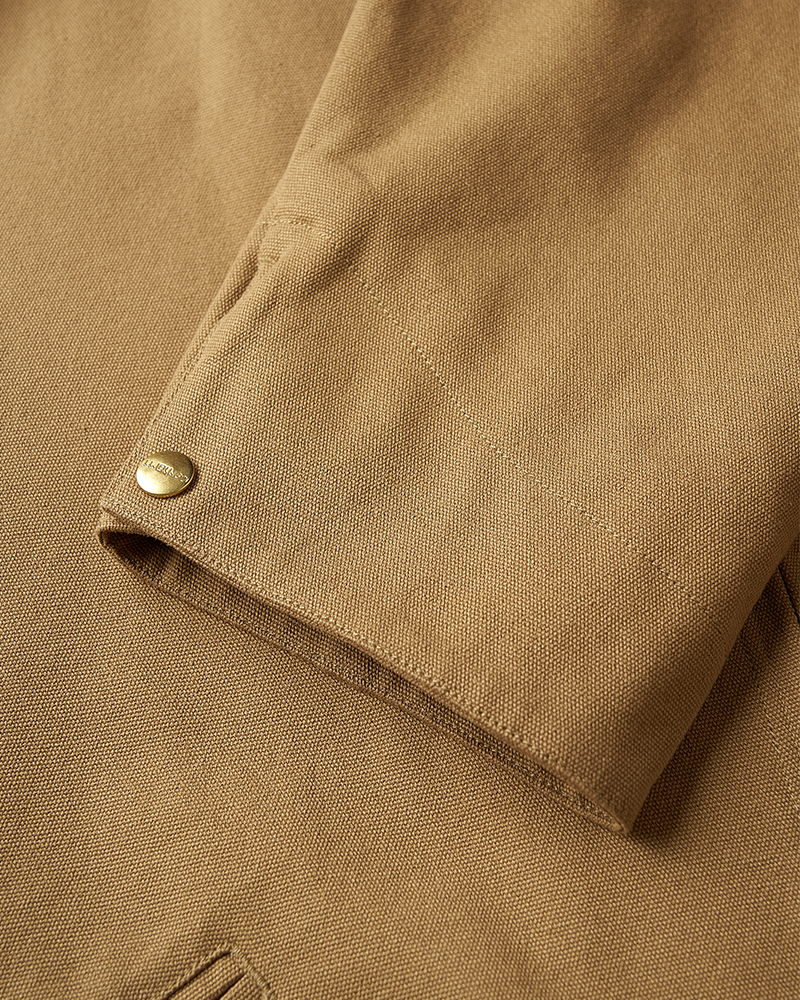 TheRetroTee 1980s Vintage Canvas Work Jacket