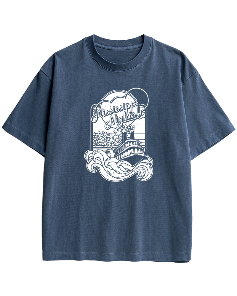 TheRetroTee Mississippi Nights St. Louis 1970s Cotton T-Shirt