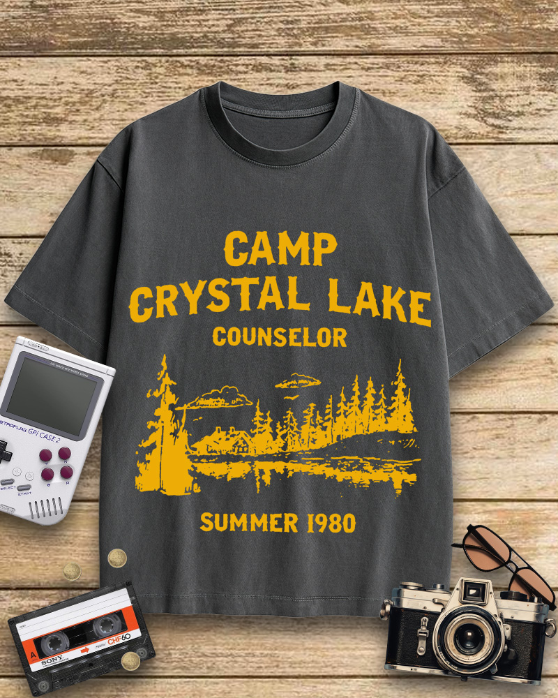 TheRetroTee Friday the 13th Jason Voorhees Halloween 1980s Cotton T-Shirt