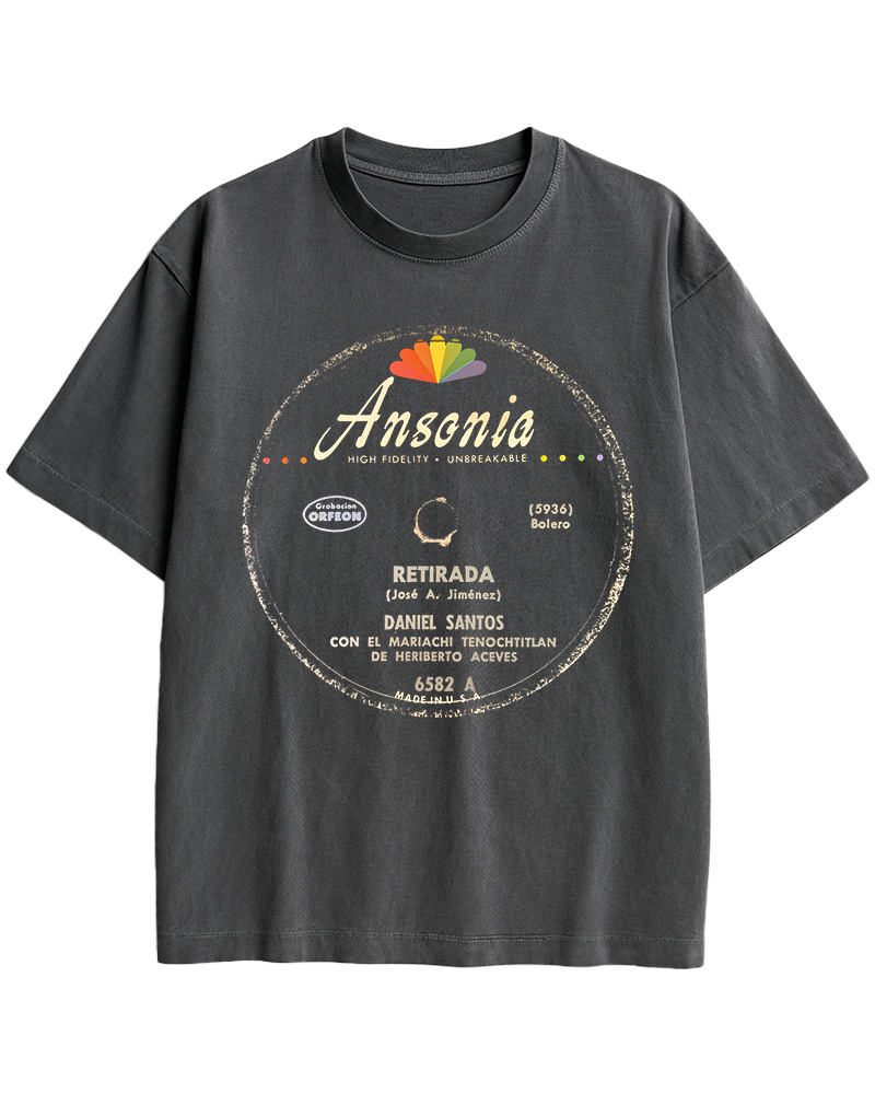 TheRetroTee Amaneci En Tus Brazos 1960s Cotton T-Shirt