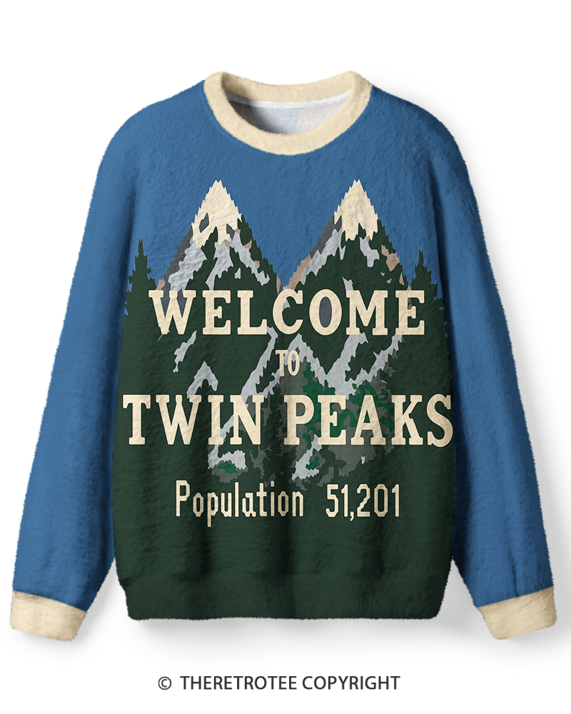 TheRetroTee Vintage 1990s Evergreen Mountain Town Sweater