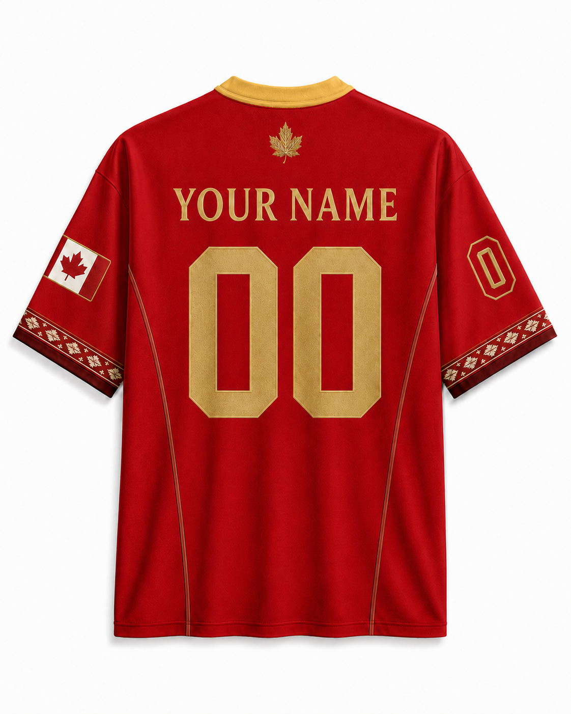 TheRetroTee 1980s Canadian Wilderness Soccer Jersey