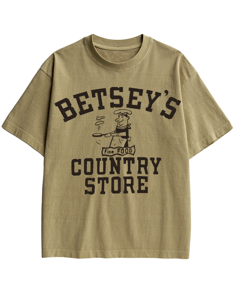 TheRetroTee 60s Country Store Cotton T-Shirt