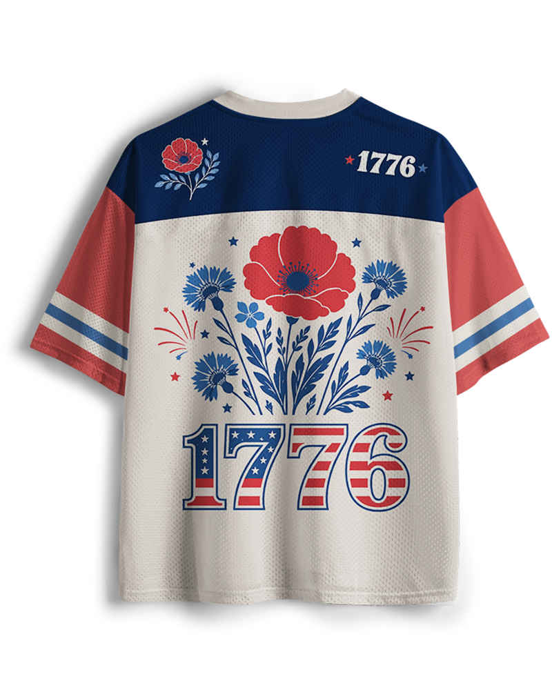 TheRetroTee USA 250th Still Resisting Vintage Mesh Jersey