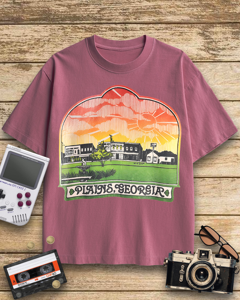 TheRetroTee Jimmy Carter 1970s Cotton T-Shirt