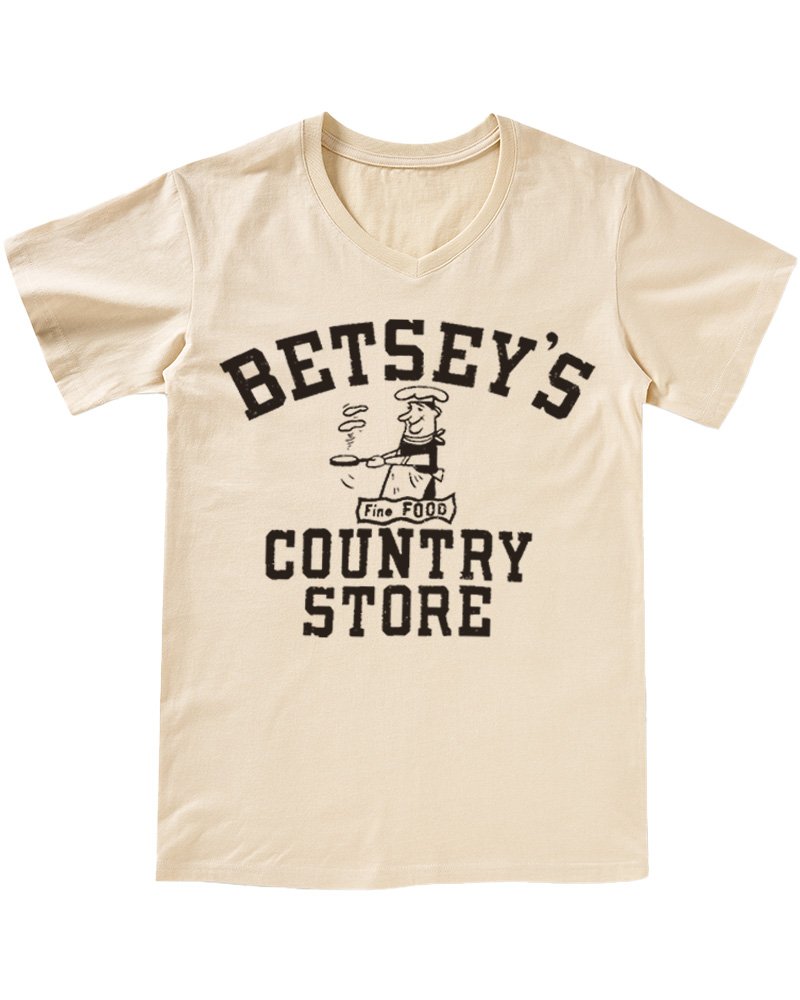 TheRetroTee 60s Country Store V-neck T-Shirt