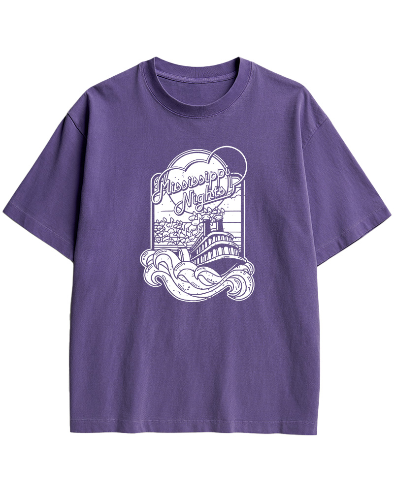 TheRetroTee Mississippi Nights St. Louis 1970s Cotton T-Shirt