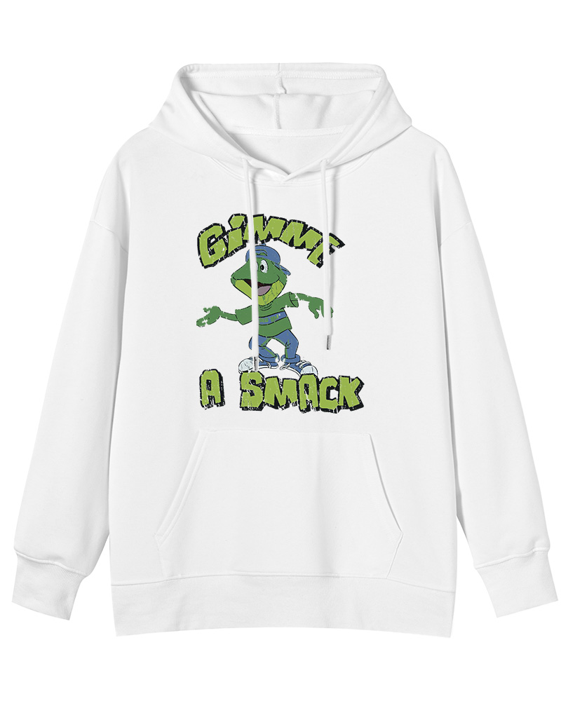 TheRetroTee Gimme A Smack Soft Adult Cotton Hoodie