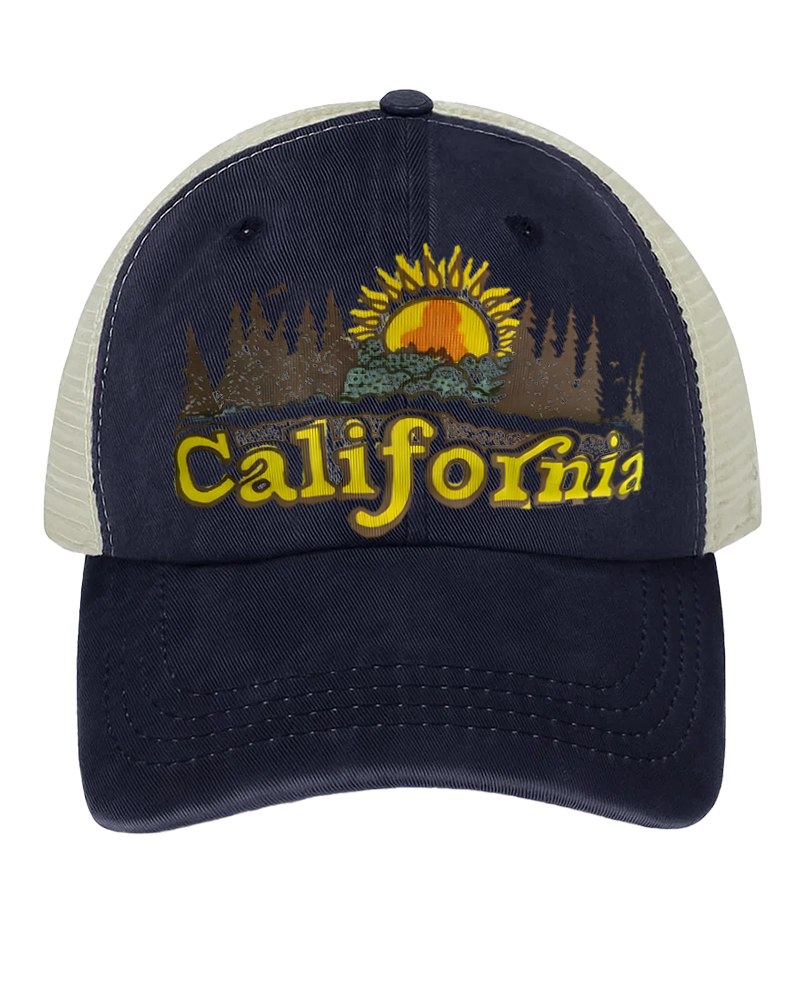 TheRetroTee 80s California Trucker Hat