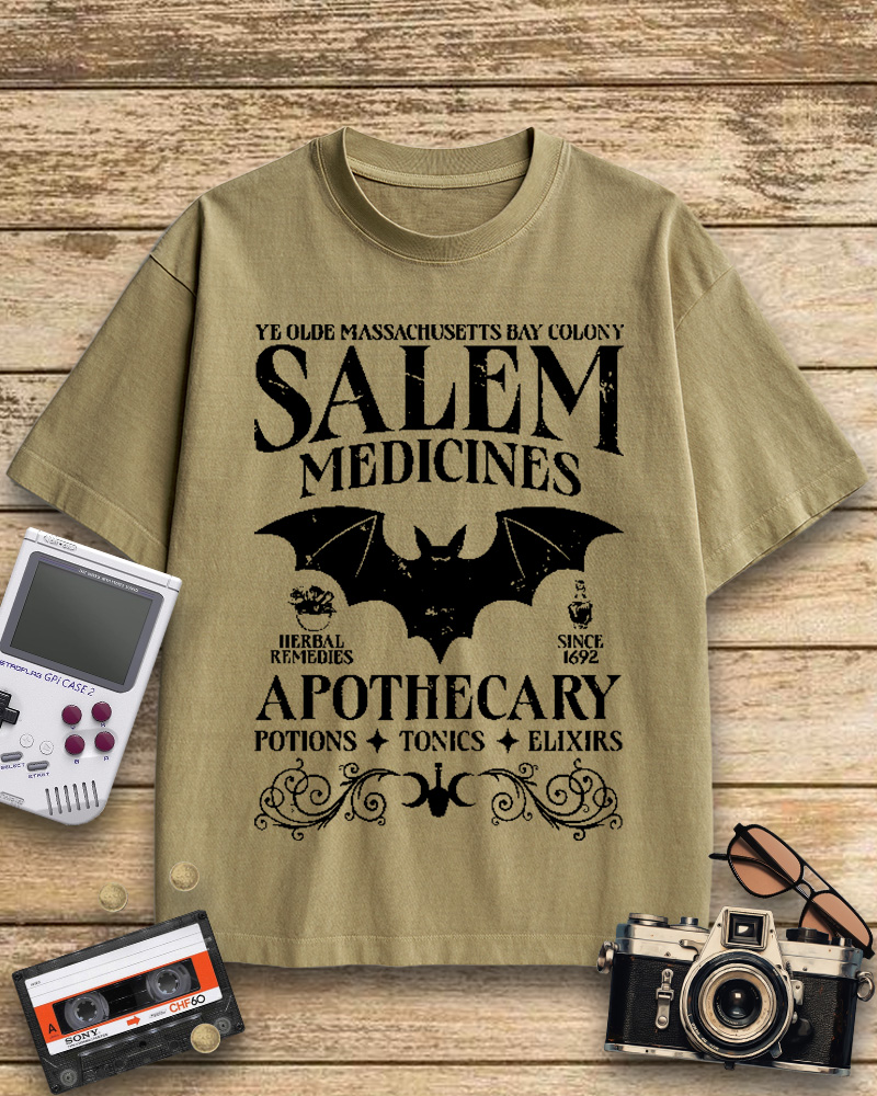TheRetroTee Apothecary 2000s Cotton T-Shirt