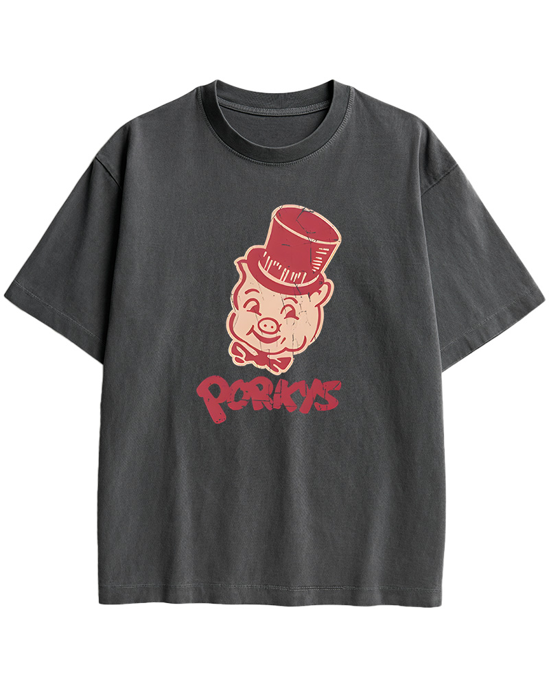 TheRetroTee Porkys St. Paul 1950s Cotton T-Shirt