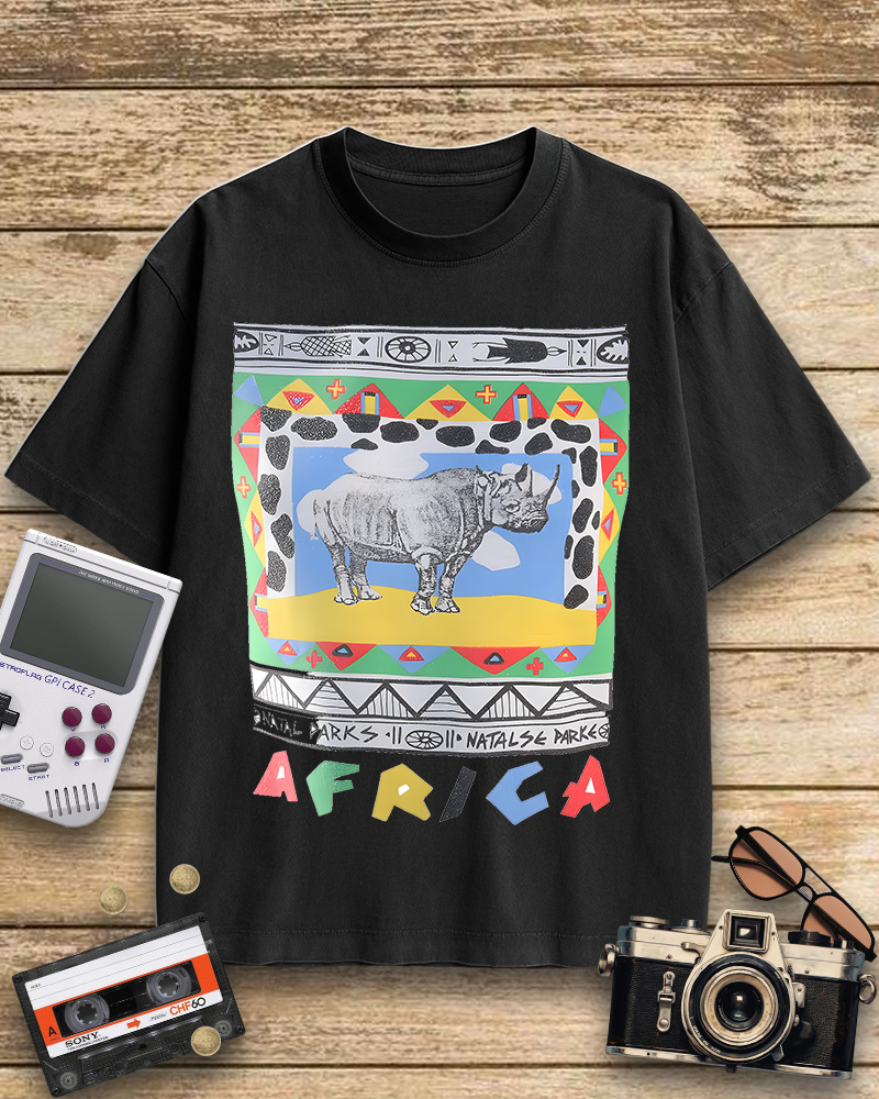 TheRetroTee South Africa Natal Park Animal Cotton T-Shirt