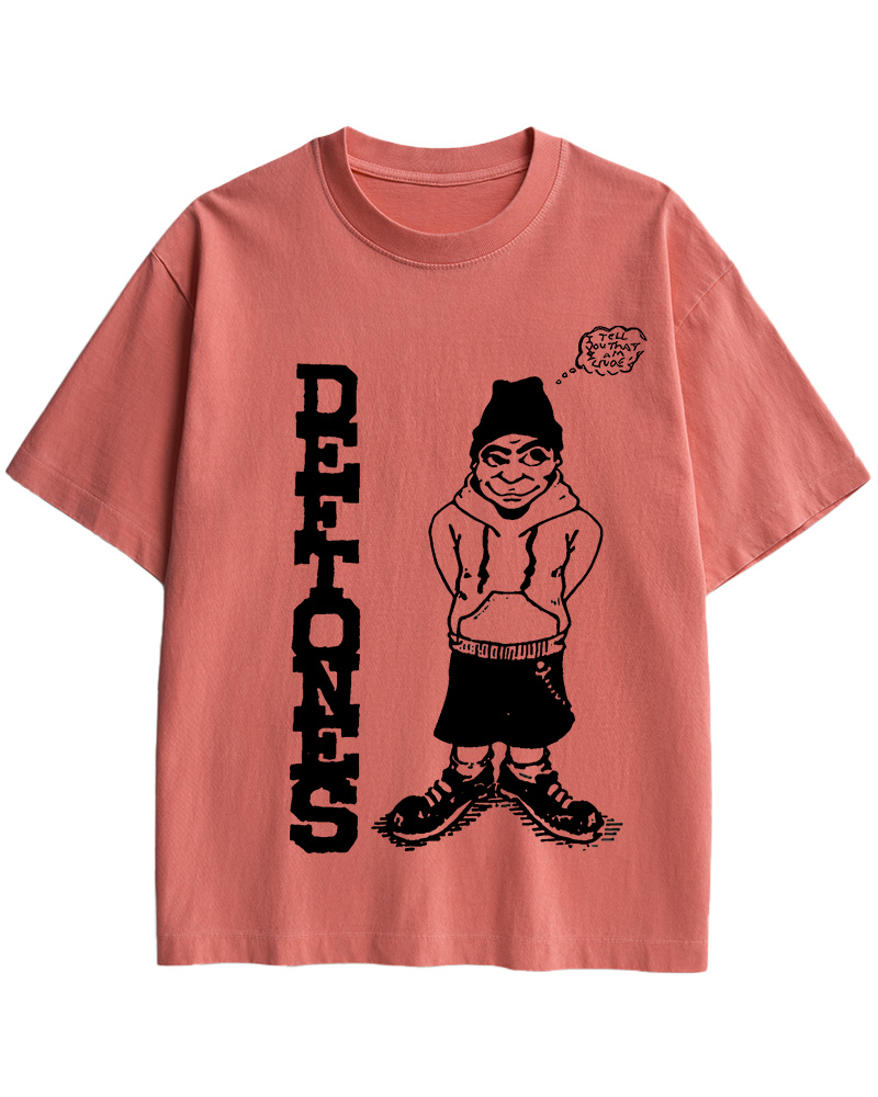 TheRetroTee Deftones 1990s Music Cotton T-Shirt