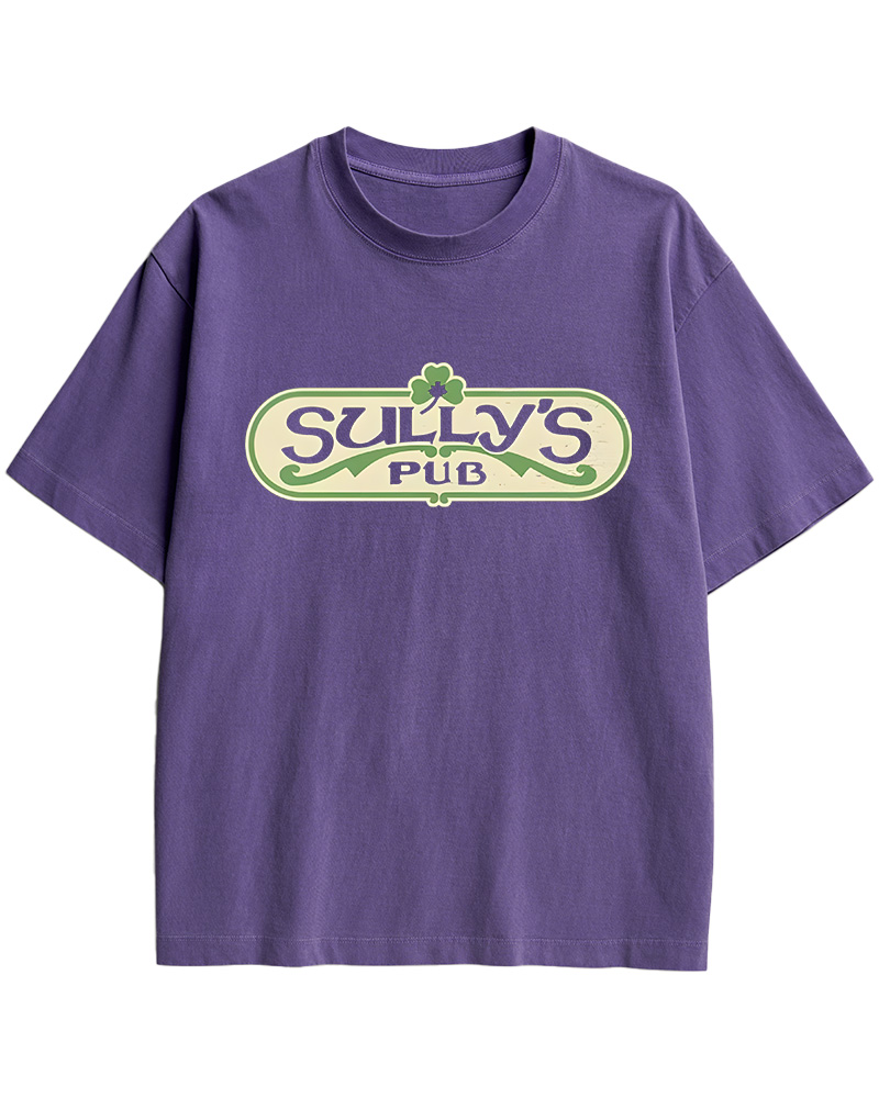 TheRetroTee Sully's Pub Peoria Bar 1980s Cotton T-Shirt