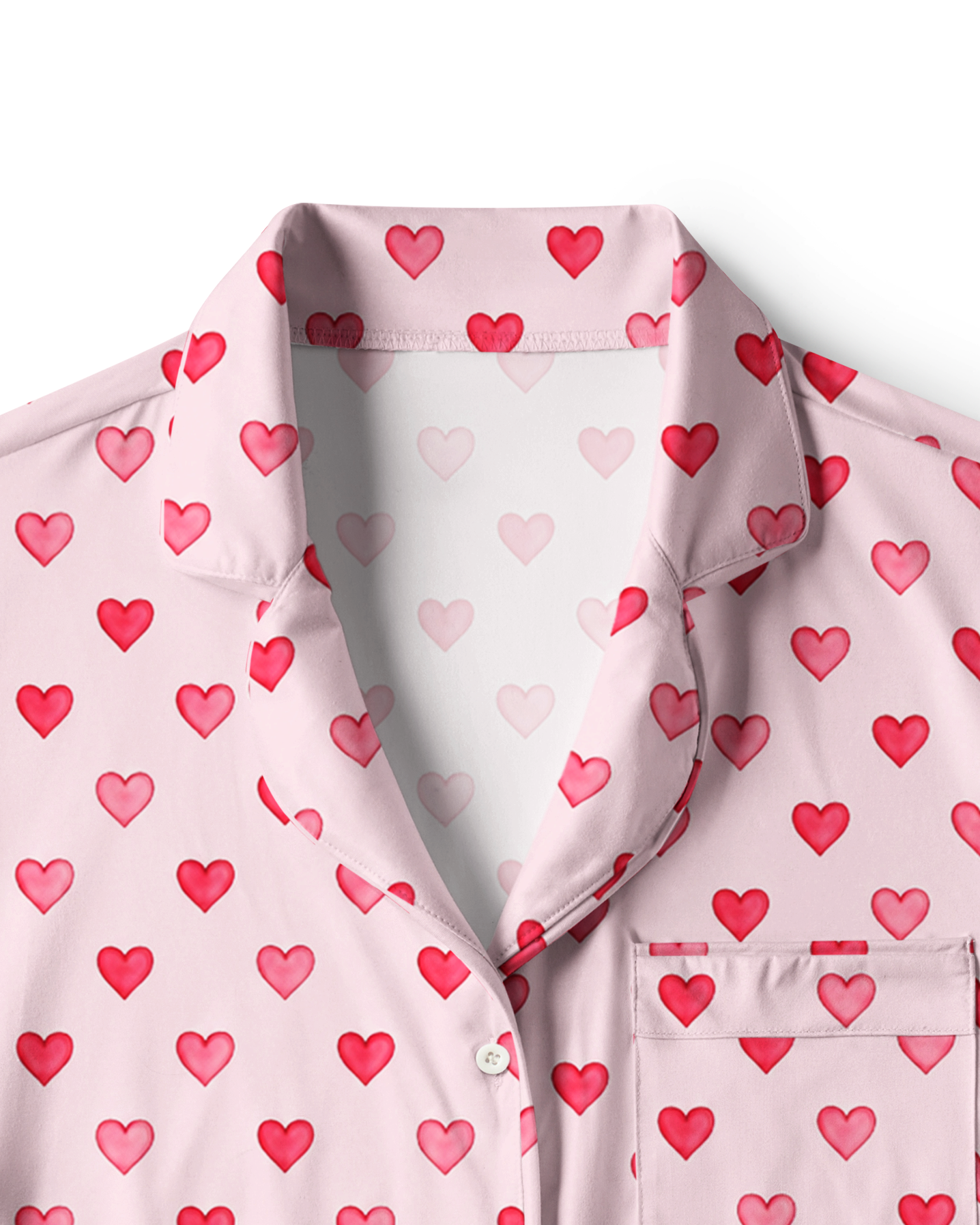 TheRetroTee Valentine Block Vintage Pajama Set