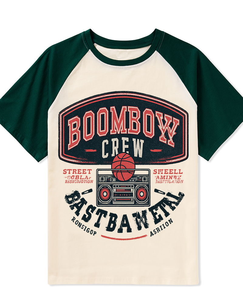 Raglan Baseball Tee  0130