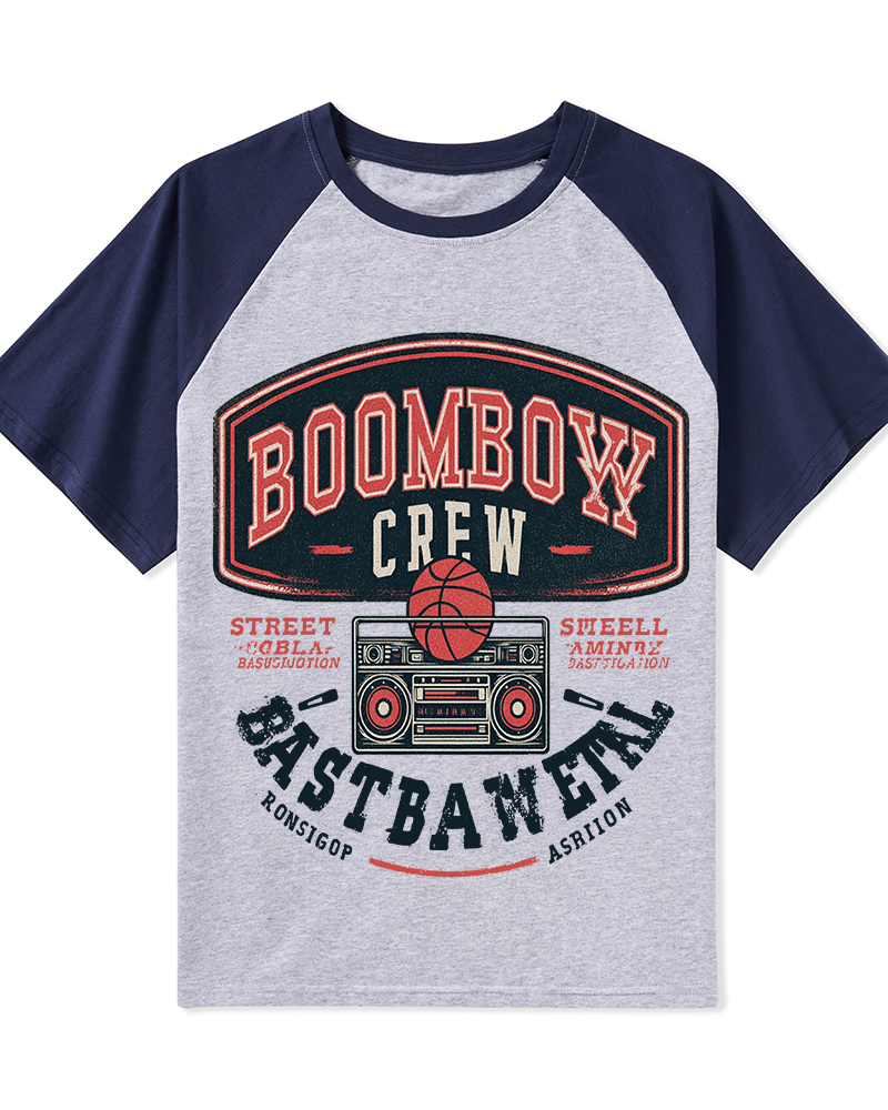 Raglan Baseball Tee  0130