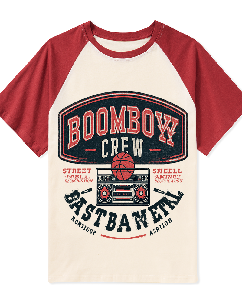 Raglan Baseball Tee  0130