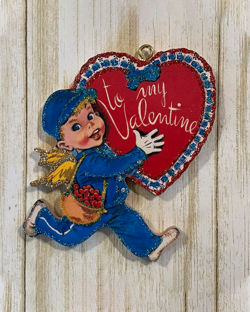 TheRetroTee Drive-In Valentine ’50s–’80s Keychain