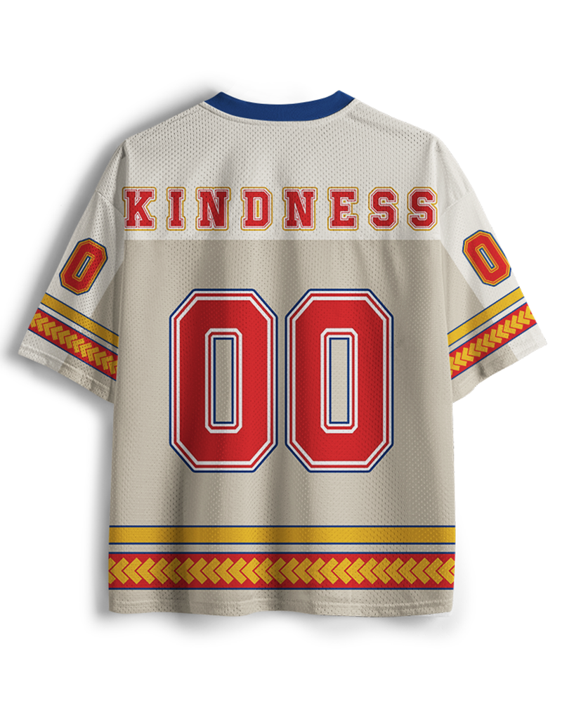 TheRetroTee Be Kind 1960s Mesh Jersey