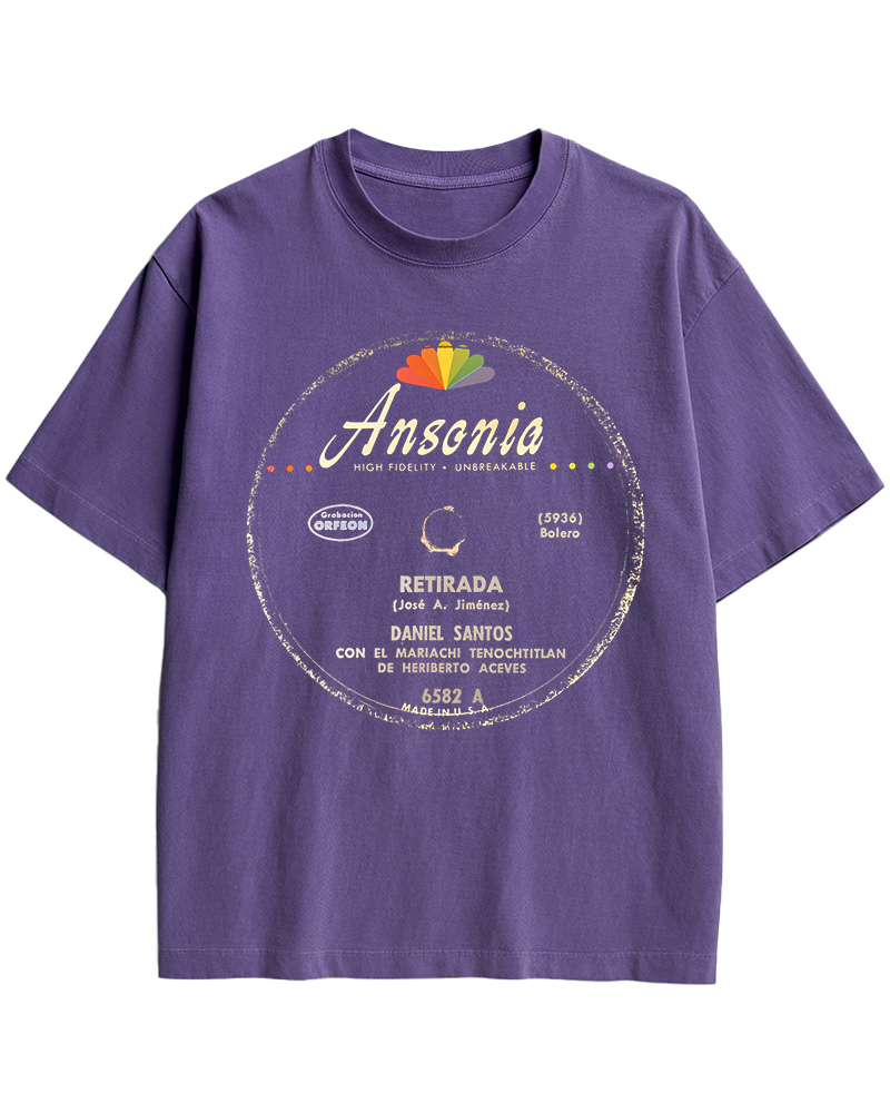 TheRetroTee Amaneci En Tus Brazos 1960s Cotton T-Shirt