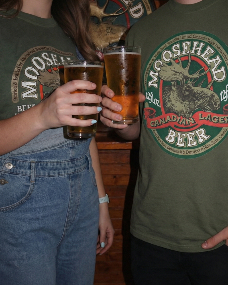 TheRetroTee Moosehead 1950s Cotton T-Shirt