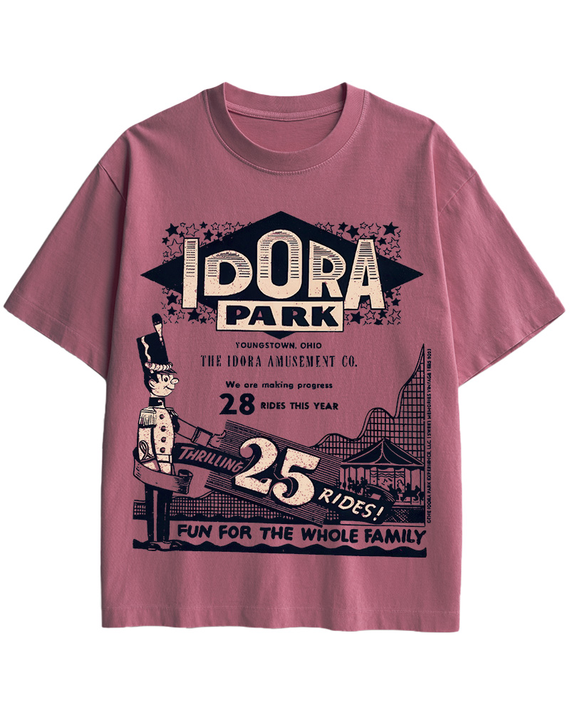 Idora Parks Thrilling 25 Rides Cotton T-Shirt