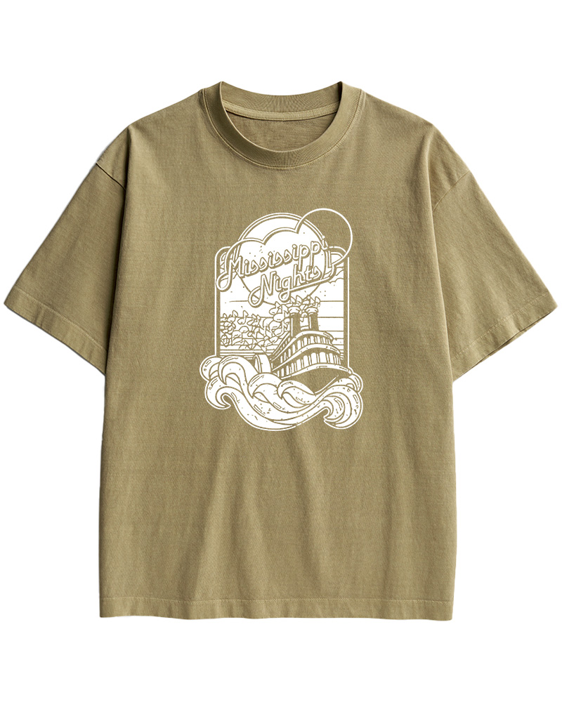 TheRetroTee Mississippi Nights St. Louis 1970s Cotton T-Shirt