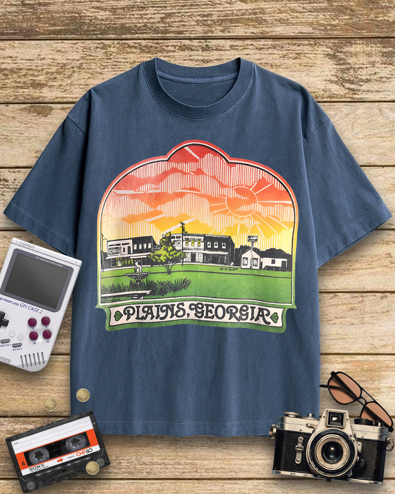 TheRetroTee Jimmy Carter 1970s Cotton T-Shirt