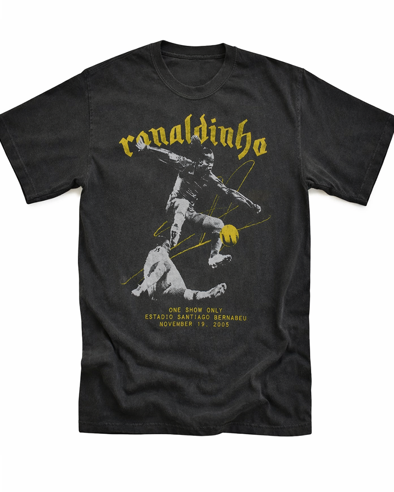 TheRetroTee Classic 1980s Football Street Magic Graphic Vintage T-Shirt